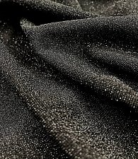 Трикотаж люрекс черн\черный