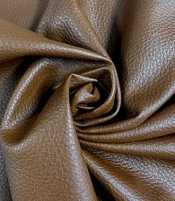 Кожзам фактурный коричневый